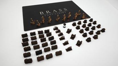 Brass Lancashire board game upgrade pieces